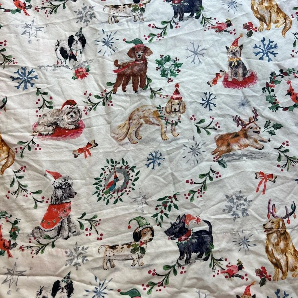 Pottery Barn Twin XL Christmas 